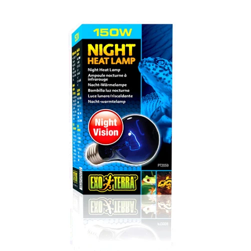 Exo Terra Exo-Terra Night Heat Lamp, 150 Watt