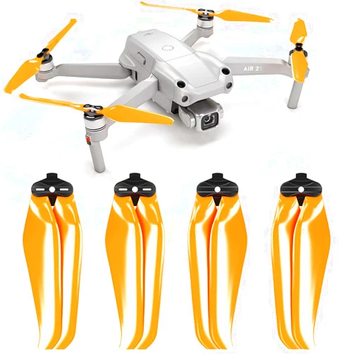 Master Airscrew Stealth Propellers for DJI Air 2S - Orange, 4 pcs