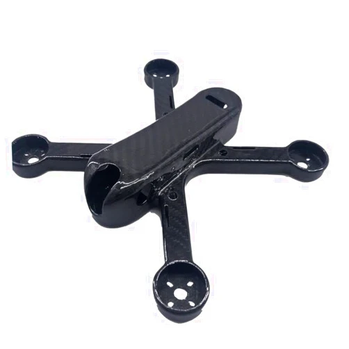 DKNTZO 4 Inch FPV Racing Drone, for TCMMRC 4 Inch Dragonfly 210 Drone Frame Arm Thickness 12.5mm 3K Carbon Fiber Sheet FPV Drone Frame Kit (Color : Frame kit)