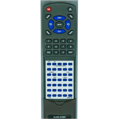 Redi-Remote Replacement Remote Control for PARASOUND ZPRE, TDQ150