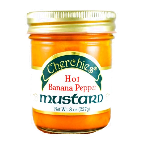 Cherchies Hot Banana Pepper Mustard
