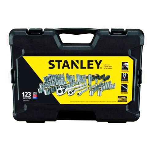 STANLEY Drive Socket Set, 123-Piece, Black (STMT71652)