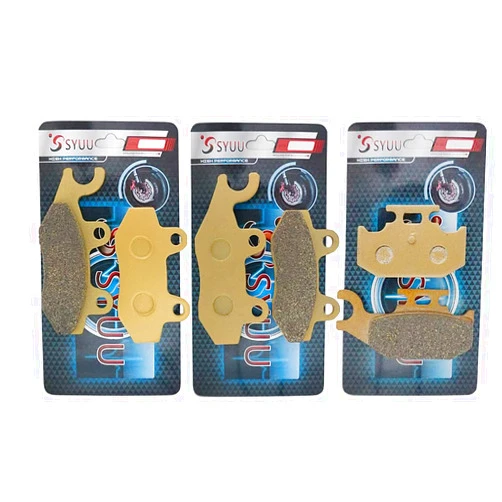 LE LEFOSSI Front and Rear Brake Pads Sets Compatible with Fit for Yamaha ATV Raptor YFM 700 R 2006 2007 2008 2009 2010 YXR 450 Rhino 450 YXR450 660 2004 2005 2006 2007 2008 2009 FA165F FA135F FA428R