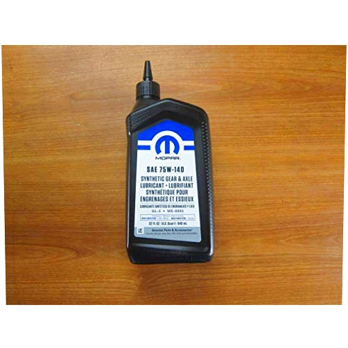 Mopar One Quart SAE 75W-140 Synthetic Gear & Axle Lubricant New OEM