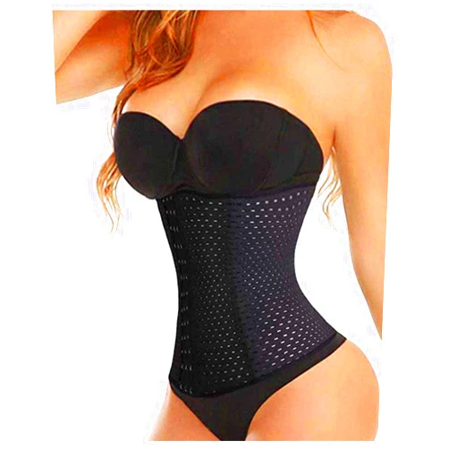 TINGLU Waist Trainer Corset Breathable and Invisible Waist Shaper Training Waist Cincher for Women Tummy Control