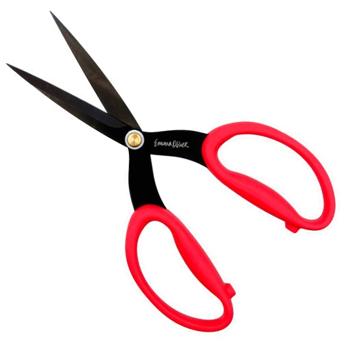 Wonderful Scissors by Emma Oliver – 4, 6 & 7-1/2 Inch Serrated Blade Shears – Perfect for Cutting Fabric, Cloth, Paper & More (7-1/2