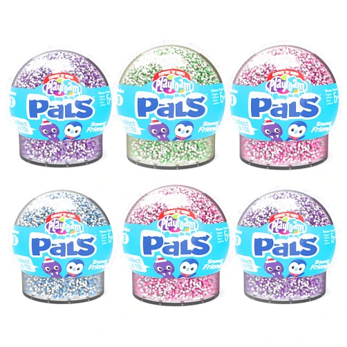 Educational Insights Playfoam Pals Snowy Friends 6-Pack | Non-Toxic, Never Dries Out Playfoam | Sensory, Shaping Fun, Arts & Crafts For Kids | Surprise Collectible Toy| Perfect for Ages 5 and up
