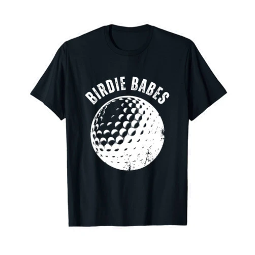 Group Golf Gear Birdie Babes Matching Funny Scramble Team Women's Golf T-Shirt