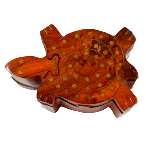 SILKRUTE Handcrafted Wooden Puzzle Box