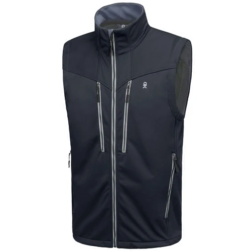 Little Donkey Andy Men's Lightweight Fleece Lined Outdoor Vests Windproof Sleeveless Jackets for Hiking Travel Golf