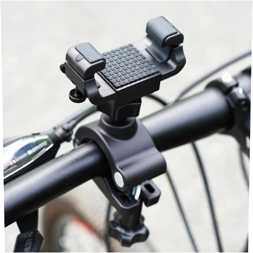 UPTRAVEL UPPEL 2023 Newest Bike Phone Mount 360° Rotatable Bike Phone Holder Universal Cell Phone Bicycle Stand for iPhone and More 3.5-7 inch Cellphone - 2.1-3.5 in Width-Black