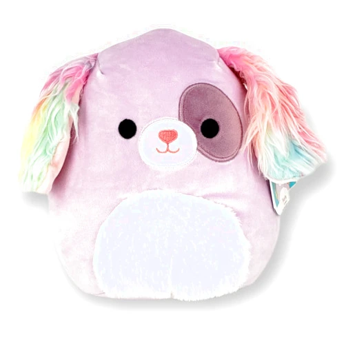 Squishmallows SQUISHMALLOW KellyToys - 8 Inch (20cm) - Barb The Purple Dog - Super Soft Plush Toy Animal Pillow Pal Buddy Stuffed Animal Birthday Gift