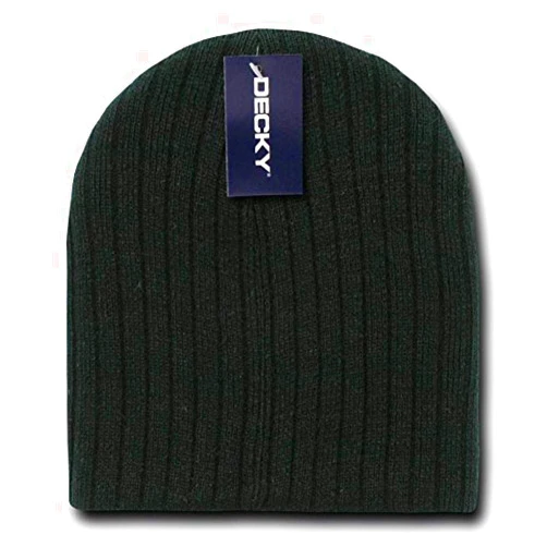 DECKY Cable Beanies, Black