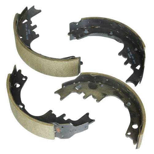 BOSCH BS245 Blue Drum Brake Shoe Set - Compatible With Select 1964-96 Buick, Chevrolet, GMC, Oldsmobile, Pontiac; FRONT|REAR (Depending on Application)
