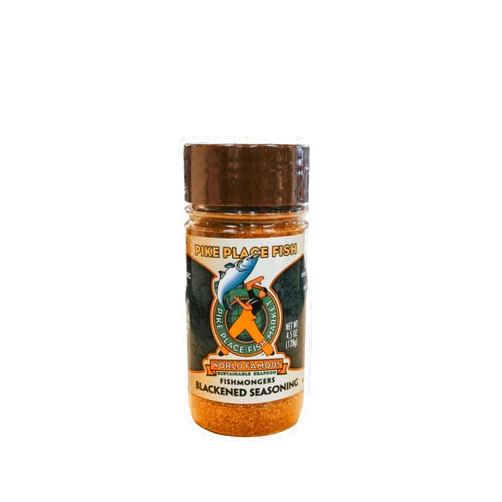 Pike Place Fish Market Pike Place Fishmongers Blackened Seasoning, 4.5oz Bottle by Pike Place Fish Market