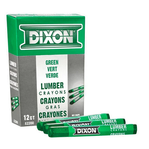 DIXON Industrial Lumber Marking Crayons, 4.5