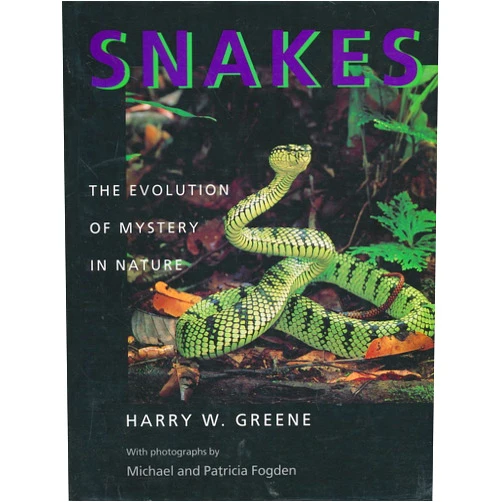 By Harry W. Greene (Author), Michæl Fogden (Photographer), Patricia Fogden (Photographer) & 0 more Snakes: The Evolution of Mystery in Nature (Director's Circle Book of the Associates of the University o)