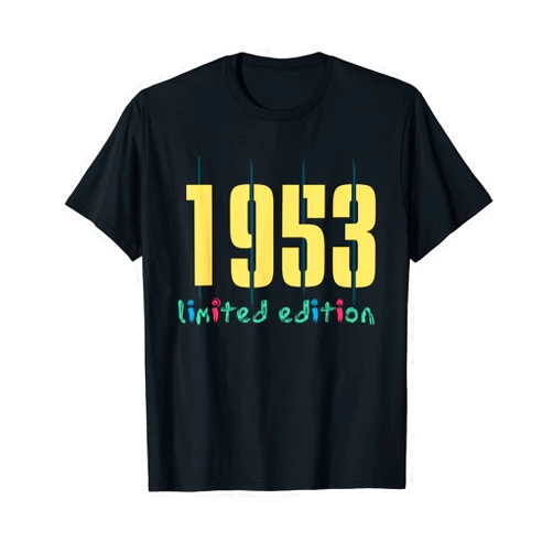 Geburtstagsgeschenk Damen Herren 1953 Geschenkidee 71. Geburtstag Mann Frau 71 Jahre 1953 Deko Lustig Geschenk T-Shirt