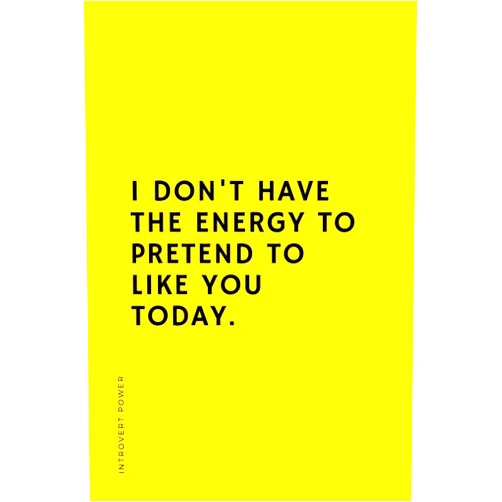 Introverts Unite Notebooks INTROVERT POWER I don't have the energy to pretend to like you today: The secret strengths of INFJ personality Dot Grid Composition Notebook with Funny Quote Gifts for Introverts