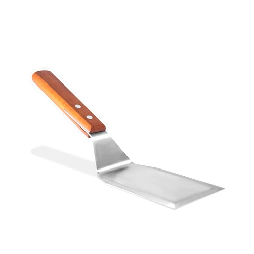 Bellemain Stainless Steel Spatula | Heavy Duty Spatula Turner with Beveled Edges & Hardwood Handle | Large Metal Spatula for Cast Iron Skillet, Flat Top Grill | Griddle Scraper | Hamburger Spatula