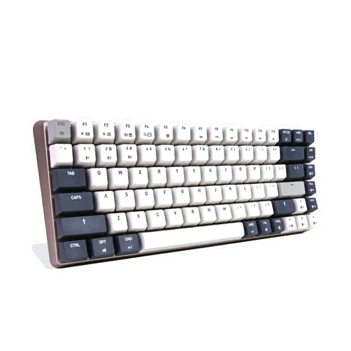 Azio Cascade Mechanical Keyboard, 75% Layout, Compact Backlit RGB, Hotswap Switches and Keycaps, USB Wired/Bluetooth Wireless Connection (Gateron Brown Switches) (Galaxy Light)