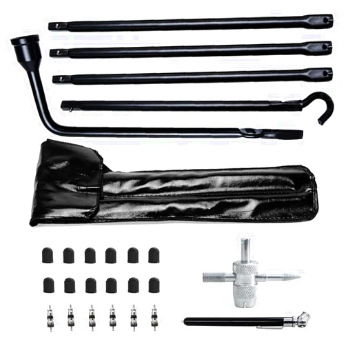 YQCSO Spare Tire Removal Tool Kit Tire Lug Wrench Handle Tire Removal Replacement Kit Fit For 2003-2022 Dodge Ram 1500 Fit for Dodge Durango Dakota Journey Jeep Gladiator