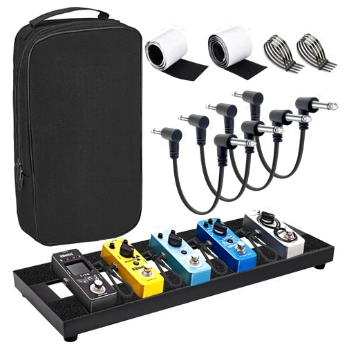 GOGHOST Small Guitar Pedal Board, 15x5.7x1.18