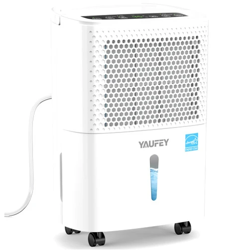 Yaufey 2024 Most Efficient Energy Star Dehumidifier for 2,000 Sq. Ft. Home, Basement and Large Room - Powerful, Quiet with Humidity Control, Timer, Drain Hose and Water Tank