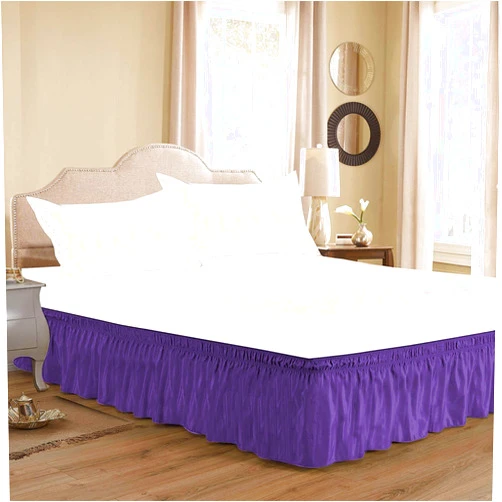 Fabricom Wrap Around Bed Skirts 100% Egyptian Cotton - 1000 Thread Count 15