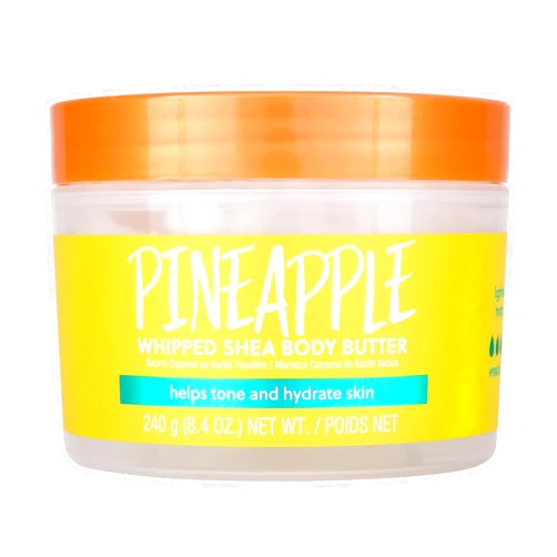 Tree Hut Pineapple Whipped Shea Body Butter | Long-lasting Hydration Leaves Skin Feeling Soft & Moisturized | Lightweight | Nourishing Essential Body Care | 8.4 fl oz.