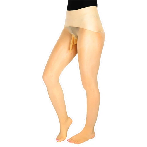 Mona's Choice Sheer to Waist Seamless Glossy Mens Pantyhose/Mens Trouser Tights