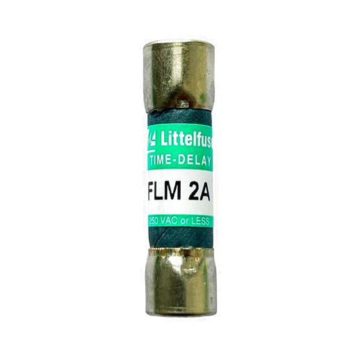 CXW CXW TECHNOLOGIES New FLM 2A FLM002 FLM-2 FLM-2A 250Vac Time Delay Fuse, Pack of 10