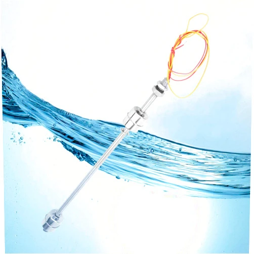 PerGar Float Switch,DC 0~110V Stainless Steel Double Ball Float Switch Liquid Level Controller Sensor Switch for Water Tank,Pool,Sink,Fish Tank,etc,Large Size (500mm)(Floating body 400mm)
