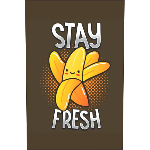 Lucas C. Falls Stay Fresh: Süße Banane für Kinder, Männer und Frauen - Witziges Geschenk für alle, die Gemüse, Obst und Früchte mit Gesicht lieben - Eine tolle ... 6x9 in (15.24 x 22.86 cm) A5 (German Edition)