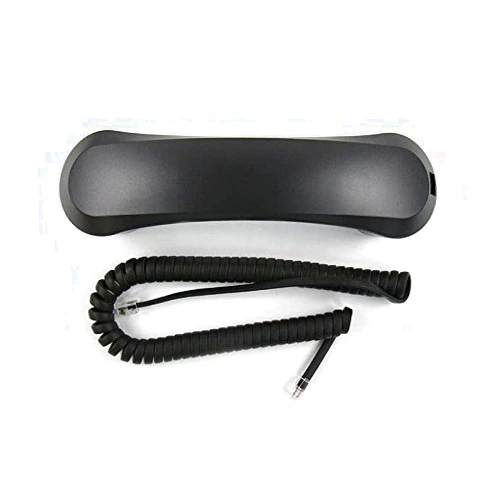 The VoIP Lounge Replacement Handset with Curly Cord for Avaya 9600 IP and 9400 9500 Digital Phone 9608 9610 9620 9620C 9621G 9630 9630G 9640 9640G 9650 9650C 9504 9508 9404 9408
