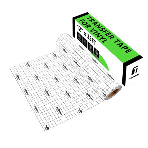 TECKWRAP Vinyl Transfer Tape, Clear Transfer Tape for Vinyl - 12
