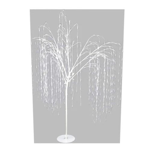 LEDUP MANUFACTURING GROUP LTD Ledup Manufacturing 9421002w-18t Illuminated Twinkling Willow Christmas Tree, White