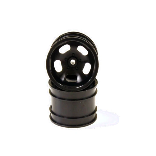 Kyosho 5-Spoke Rear Wheel (2) (Black)