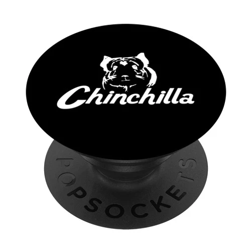 Chinchilla Chinchillas Rodent Wool Mouse Motifs Chinchilla Rodent Chinchillas Wool Mouse PopSockets Swappable PopGrip