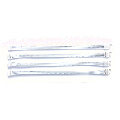 Litcessory Extension Cable for Philips Hue Gradient Lightstrip (6in, 4 Pack, White)
