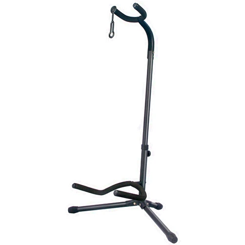 GLEAM Guitar Stand - Adjustable for Electric, Acoustic Guitars and Bass, Guitar Accessories