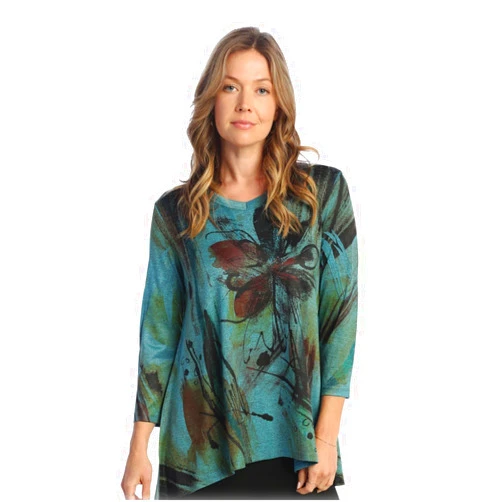 Jess & Jane Slinky-Like Knit Tunic