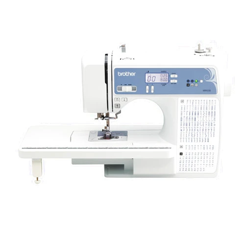 Brother Sewing and Quilting Machine, Computerized, 165 Built-in Stitches, LCD Display, Wide Table, 8 Included Presser Feet, White, 20x12x17
