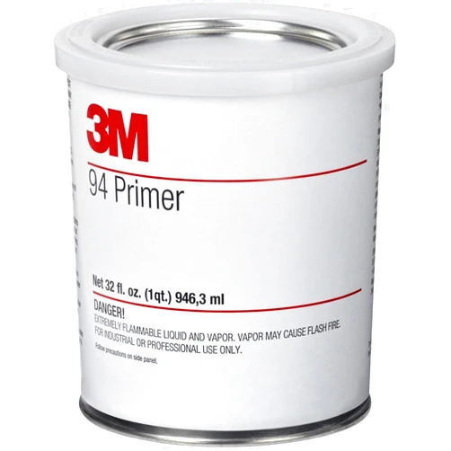 3M 3M23929 Tape Primer 94, Light Yellow, 1 Quart Can, 32 Fl Oz (Pack of 1)
