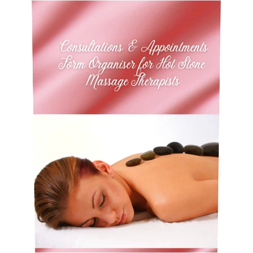 Galina St George Consultations & Appointments Form Organiser for Hot Stone Massage Therapists