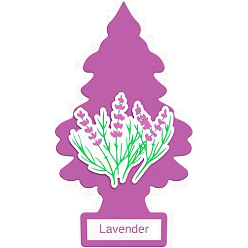 LITTLE TREES Car Air Freshener | Hanging Paper Tree for Home or Car | Lavender | 3 Pack