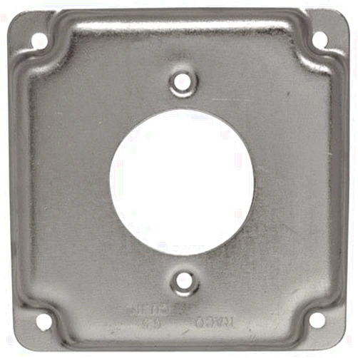 RACO 5 each: Raco 4 Square Steel Electrical Box Cover (811C)