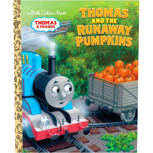 By Naomi Kleinberg (Author), Richard Courtney (Illustrator) Thomas and the Runaway Pumpkins (Thomas & Friends) (Little Golden Book)