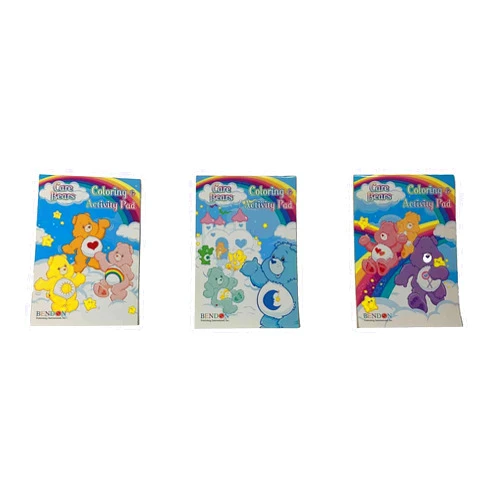 Care Bears Coloring and Activity Pad 3 Pack, Bear Time for All