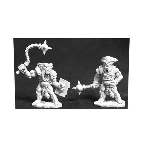 Reaper Miniatures Bugbear Warriors #02469 Dark Heaven Legends Unpainted Metal